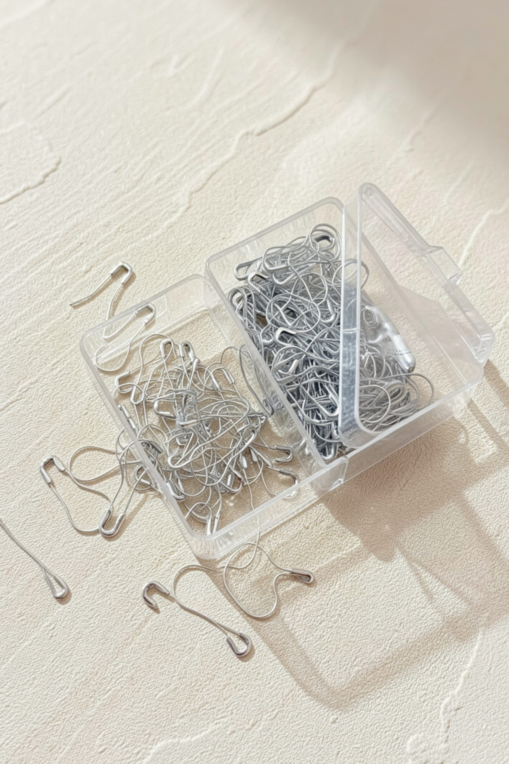 Hijab Pins & Hijab Magnet Pins - Silver Color - Image 2